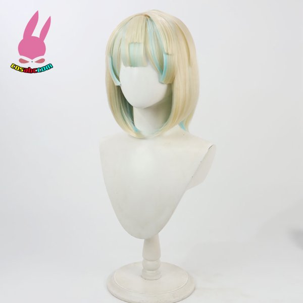 画像3: cosabc YouTuber VTuber にじさんじ 緋八マナ  ひばち まな  風 コスプレウィッグ かつら コスチューム イベント 変装 仮装 パーティー ハロウィン (3)