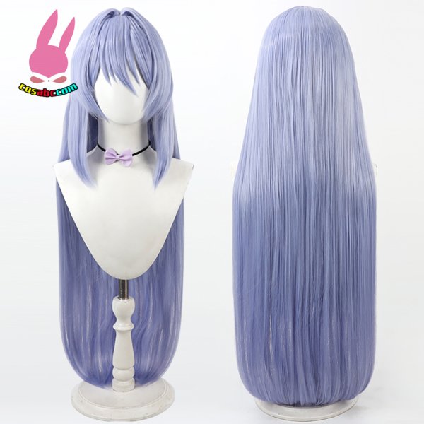 画像5: cosabc 光翼戦姫エクスティア 葛城真理奈  かつらぎまりな  風 コスプレウィッグ かつら コスチューム イベント 変装 仮装 パーティー ハロウィン (5)