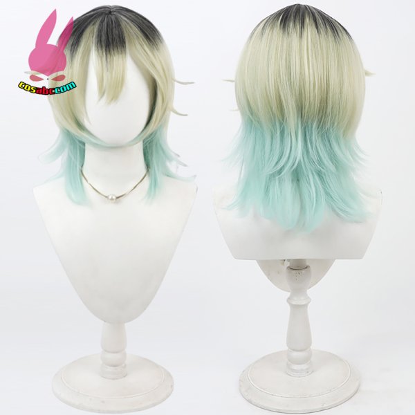 画像5: cosabc 虚弱体質の大人気配信者 壱川春日 いちかわはるひ  風 コスプレウィッグ かつら コスチューム イベント 変装 仮装 パーティー ハロウィン (5)