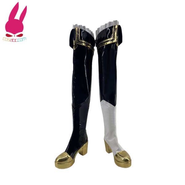 画像3: cosabc ウマ娘 プリティーダービー デュランダル 風 コスプレ靴 コスチューム コスプレシューズ イベント ハロウィン (3)