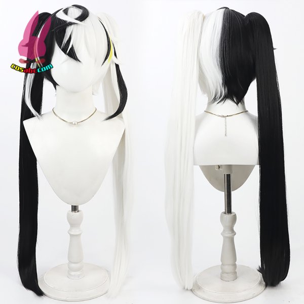 画像5: cosabc コンパス 戦闘摂理解析システム クー・シー   風 コスプレウィッグ かつら コスチューム イベント 変装 仮装 パーティー ハロウィン (5)