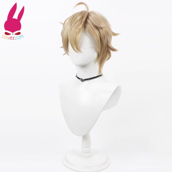 画像4: cosabc 18TRIP エイティーントリップ 久楽間 潮  風 コスプレウィッグ かつら コスチューム イベント 変装 仮装 パーティー ハロウィン (4)