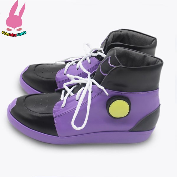 画像3: cosabc YouTuber ホロライブ 紫咲 シオン 風 コスプレ靴 コスチューム コスプレシューズ イベント ハロウィン (3)
