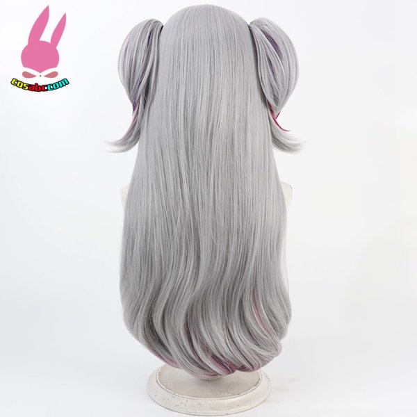 画像4: cosabc YouTuber VTuber にじさんじ 不破 湊　ふわ　みなと  風 コスプレウィッグ かつら コスチューム イベント 変装 仮装 パーティー ハロウィン (4)