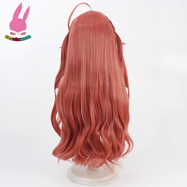 画像4: cosabc YouTube　VTuber　hololive　さくらみこ  風 コスプレウィッグ かつら コスチューム イベント 変装 仮装 パーティー ハロウィン (4)