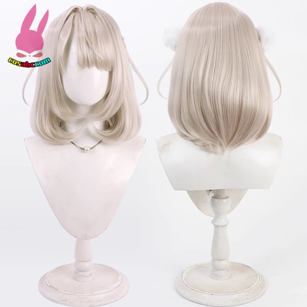 画像5: cosabc YouTube　VTuber　时雨羽衣　しぐれうい  風 コスプレウィッグ かつら コスチューム イベント 変装 仮装 パーティー ハロウィン (5)