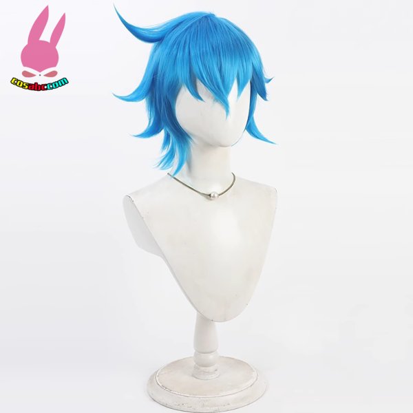 画像2: cosabc トライブナイン　 青山 カズキ  風 コスプレウィッグ かつら コスチューム イベント 変装 仮装 パーティー ハロウィン (2)