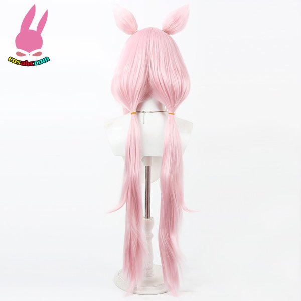 画像4: cosabc YouTuber VTuber にじさんじ　ヤン・ナリ  風 コスプレウィッグ かつら コスチューム イベント 変装 仮装 パーティー ハロウィン (4)