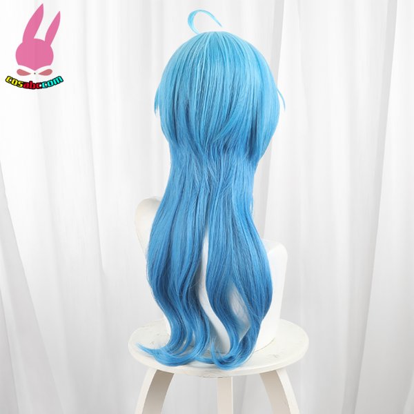 画像6: ロックは淑女の嗜みでして　院瀬見ティナ 風 コスプレウィッグ かつら コスチューム イベント 変装 仮装 パーティー ハロウィン (6)