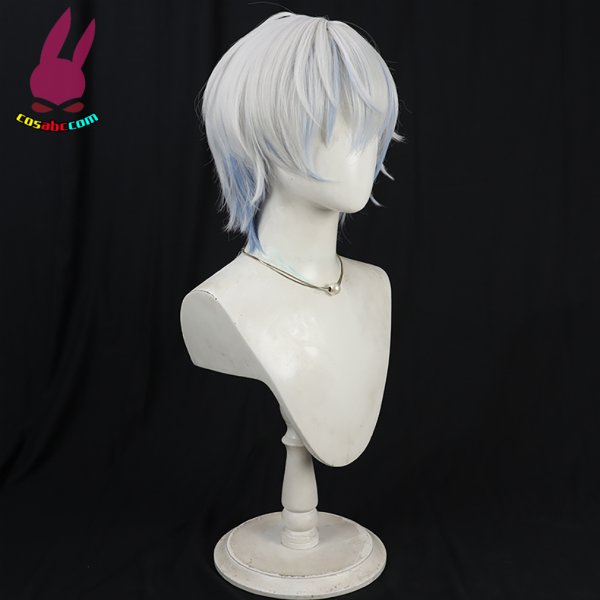 画像3: cosabc YouTuber VTuber にじさんじ　ケイリクス・デボネア  風 コスプレウィッグ かつら コスチューム イベント 変装 仮装 パーティー ハロウィン (3)