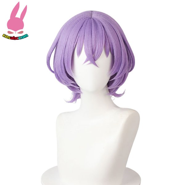 画像2: cosabc あんさんぶるスターズ!花群冬芽 はなむらふゆめ 風 コスプレウィッグ かつら コスチューム イベント 変装 仮装 パーティー ハロウィン (2)