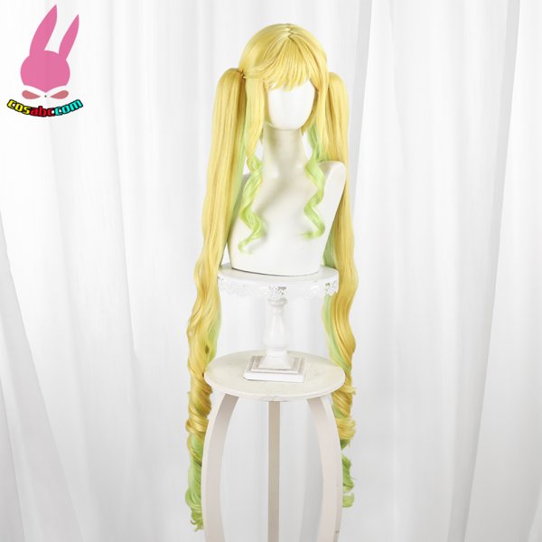 画像4: ロックは淑女の嗜みでして　鈴ノ宮りりさ 風 コスプレウィッグ かつら コスチューム イベント 変装 仮装 パーティー ハロウィン (4)