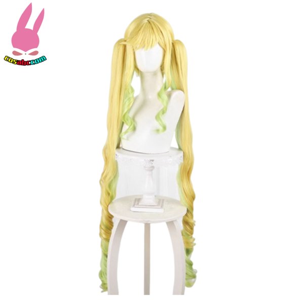 画像2: ロックは淑女の嗜みでして　鈴ノ宮りりさ 風 コスプレウィッグ かつら コスチューム イベント 変装 仮装 パーティー ハロウィン (2)