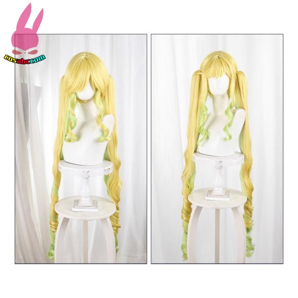 画像7: ロックは淑女の嗜みでして　鈴ノ宮りりさ 風 コスプレウィッグ かつら コスチューム イベント 変装 仮装 パーティー ハロウィン (7)