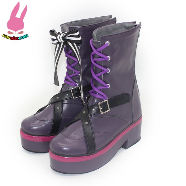 画像4: cosabc hololive 6th fes  ラプラス・ダークネス　風 コスプレ靴 コスチューム コスプレシューズ イベント ハロウィン (4)