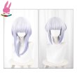 画像7: ロックは淑女の嗜みでして　白矢環    しらや たまき 風 コスプレウィッグ かつら コスチューム イベント 変装 仮装 パーティー ハロウィン (7)