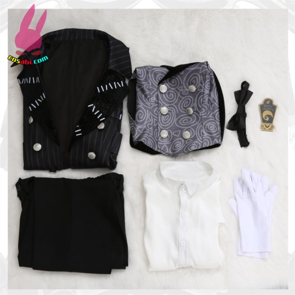 画像9: cosabc ツイステッドワンダーランド　2024 ハロウイン　イデア・シュラウド 風 コスプレ衣装 イベント 演出服 二次会 コスチューム パーティー ハロウィン (9)