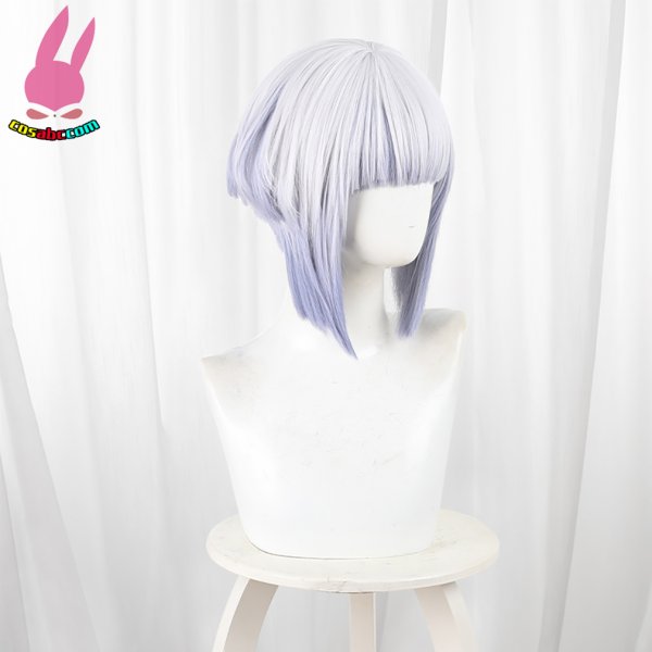 画像5: ロックは淑女の嗜みでして　白矢環    しらや たまき 風 コスプレウィッグ かつら コスチューム イベント 変装 仮装 パーティー ハロウィン (5)