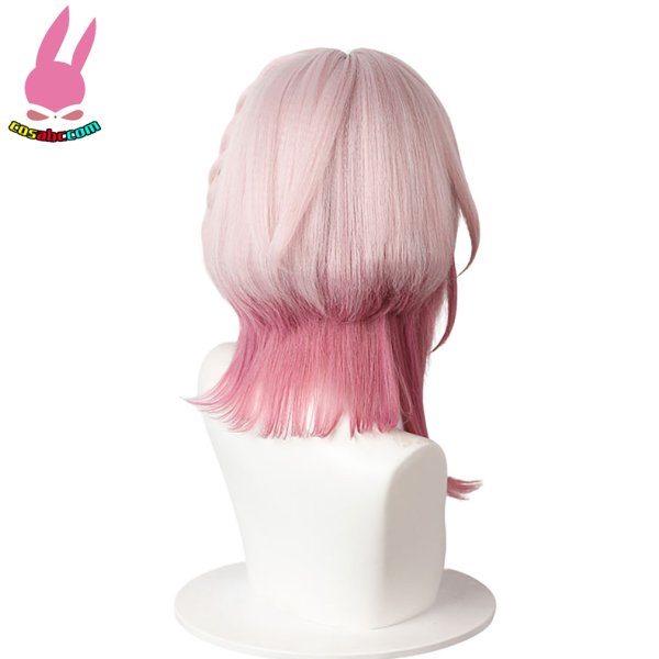 画像4: cosabc 崩壊スターレイル     キュレネ 風 コスプレウィッグ かつら コスチューム イベント 変装 仮装 パーティー ハロウィン (4)