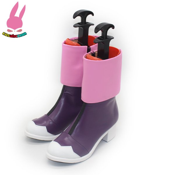 画像4: cosabc 機動戦士ガンダムSEED フレイ・アルスター 風 コスプレ靴 コスチューム コスプレシューズ イベント ハロウィン (4)