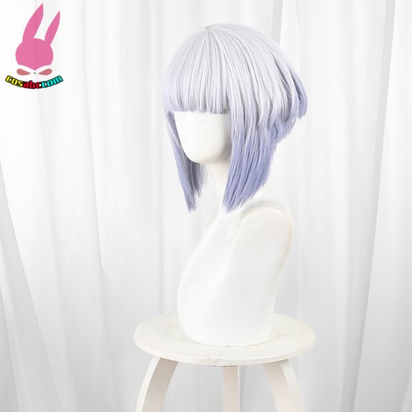 画像3: ロックは淑女の嗜みでして　白矢環    しらや たまき 風 コスプレウィッグ かつら コスチューム イベント 変装 仮装 パーティー ハロウィン (3)