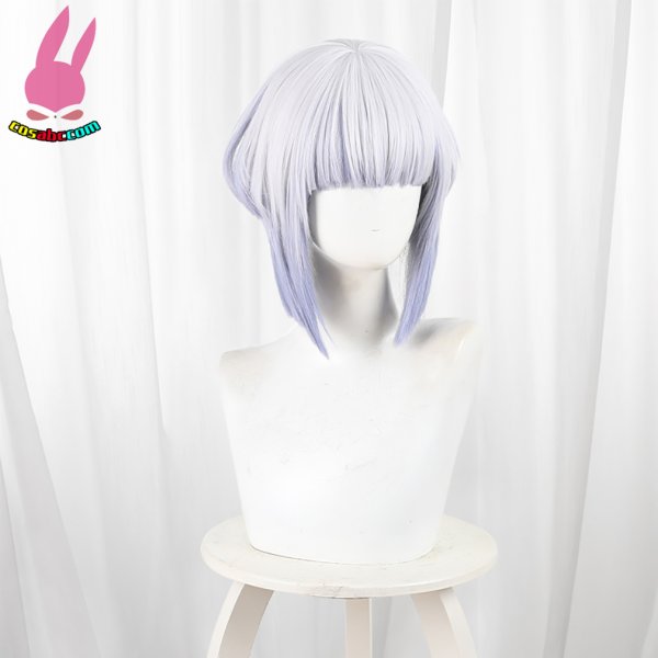 画像4: ロックは淑女の嗜みでして　白矢環    しらや たまき 風 コスプレウィッグ かつら コスチューム イベント 変装 仮装 パーティー ハロウィン (4)