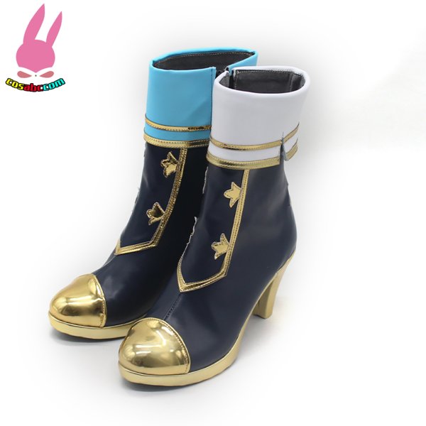 画像4: cosabc にじさんじ5周年hololive アルス・アルマル　風 コスプレ靴 コスチューム コスプレシューズ イベント ハロウィン (4)