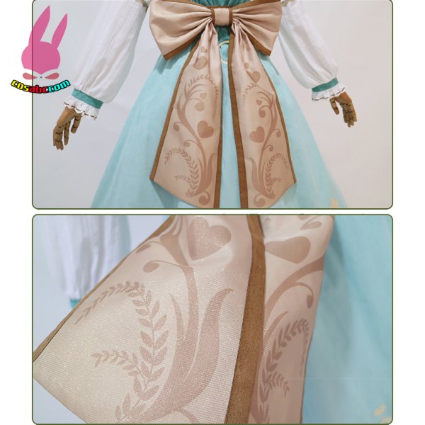 画像5: cosabc ウマ娘 プリティーダービー　ライスシャワー　大豊食祭 風 コスプレ衣装 イベント 演出服 二次会 コスチューム パーティー ハロウィン (5)