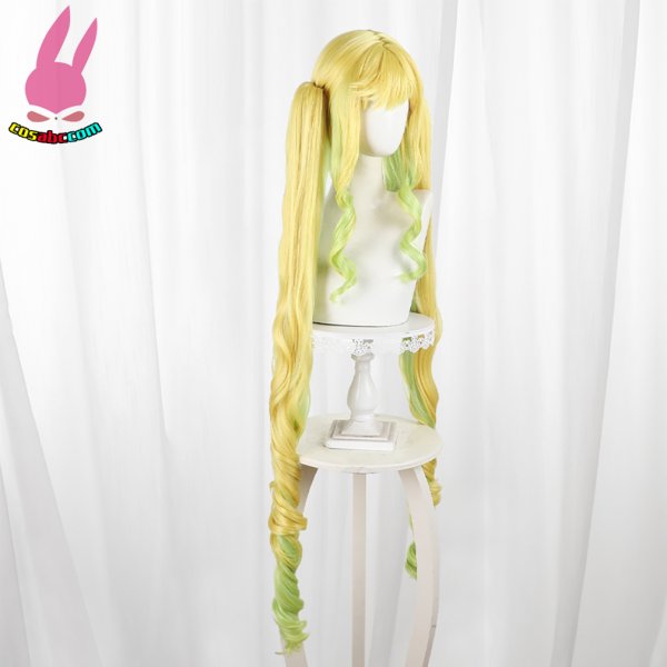 画像5: ロックは淑女の嗜みでして　鈴ノ宮りりさ 風 コスプレウィッグ かつら コスチューム イベント 変装 仮装 パーティー ハロウィン (5)