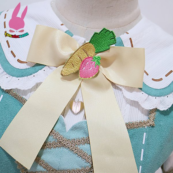 画像8: cosabc ウマ娘 プリティーダービー　ライスシャワー　大豊食祭 風 コスプレ衣装 イベント 演出服 二次会 コスチューム パーティー ハロウィン (8)