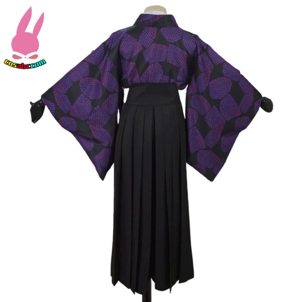画像3: cosabc　鬼滅の刃 黒死牟　こくしぼう　継国 巌勝　つぎくに　みちかつ　 風 コスプレ衣装 イベント 演出服 二次会 コスチューム パーティー ハロウィン (3)