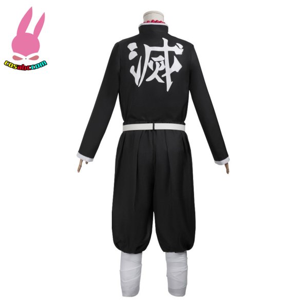 画像6: cosabc　鬼滅の刃 悲鳴嶼行冥 ひめじま ぎょうめい　 風 コスプレ衣装 イベント 演出服 二次会 コスチューム パーティー ハロウィン (6)