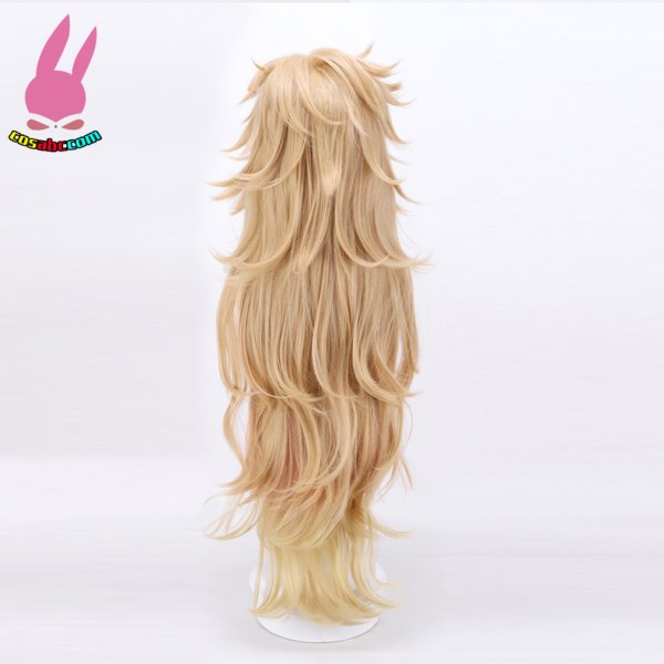 画像4: cosabc 鬼滅の刃　童磨　どうま  風 コスプレウィッグ かつら コスチューム イベント 変装 仮装 パーティー ハロウィン (4)