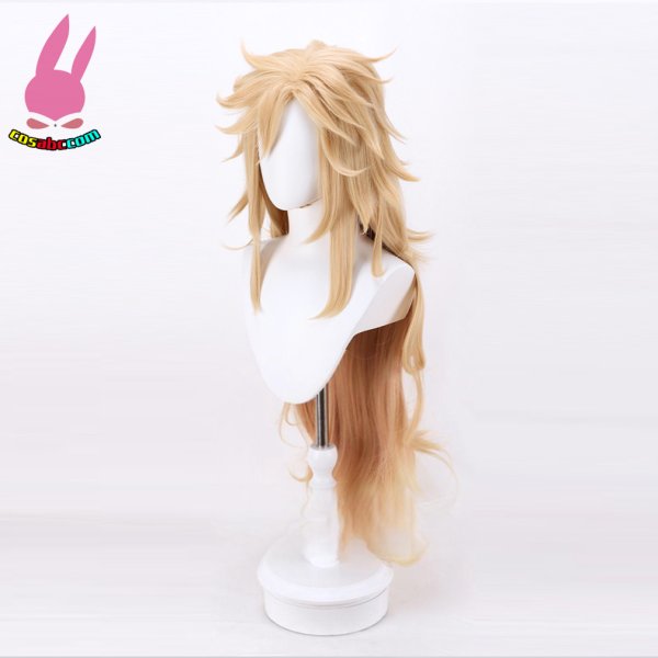 画像2: cosabc 鬼滅の刃　童磨　どうま  風 コスプレウィッグ かつら コスチューム イベント 変装 仮装 パーティー ハロウィン (2)