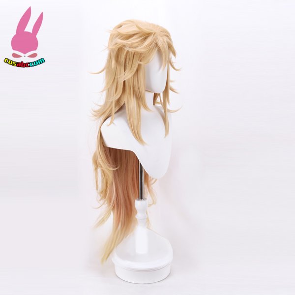 画像3: cosabc 鬼滅の刃　童磨　どうま  風 コスプレウィッグ かつら コスチューム イベント 変装 仮装 パーティー ハロウィン (3)