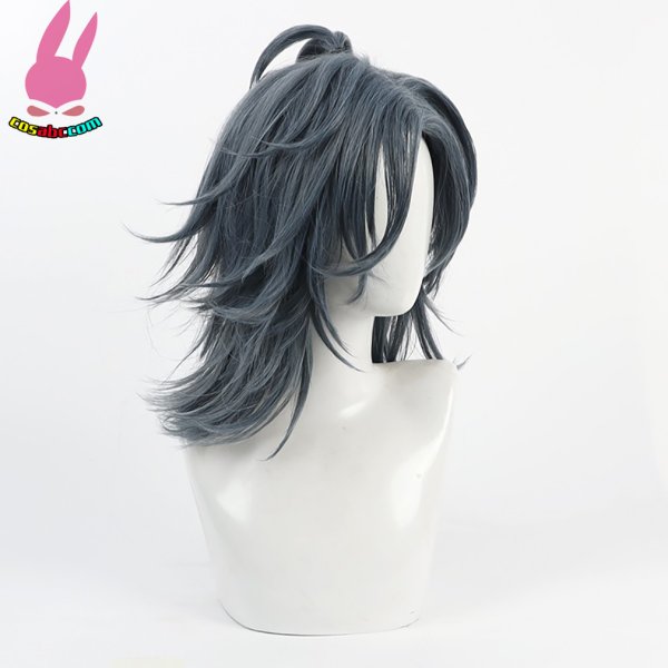 画像3: cosabc 刀剣乱舞 大典太光世 おおでんたみつよ 風 コスプレウィッグ かつら コスチューム イベント 変装 仮装 パーティー ハロウィン (3)