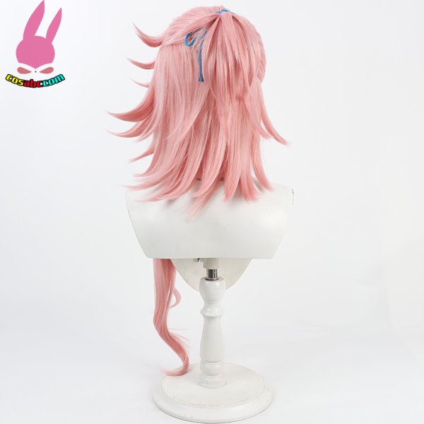 画像5: cosabc 刀剣乱舞 宗三左文字 そうざさもんじ 風 コスプレウィッグ かつら コスチューム イベント 変装 仮装 パーティー ハロウィン (5)