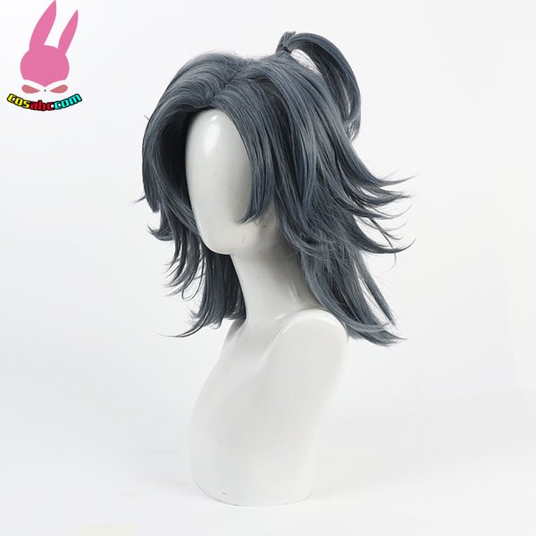 画像4: cosabc 刀剣乱舞 大典太光世 おおでんたみつよ 風 コスプレウィッグ かつら コスチューム イベント 変装 仮装 パーティー ハロウィン (4)