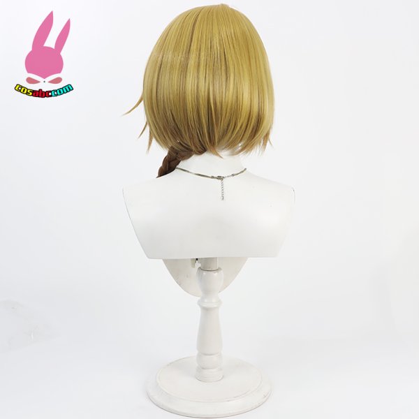 画像4: cosabc バーチャルYouTuber　にじさんじ　ルカ・カネシロ  風 コスプレウィッグ かつら コスチューム イベント 変装 仮装 パーティー ハロウィン (4)