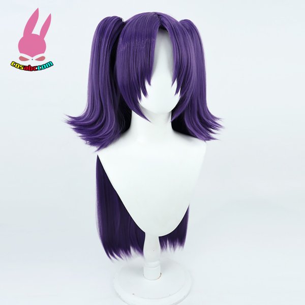 画像2: cosabc ブルーアーカイブ Blue Archive　早瀬 ユウカ  風 コスプレウィッグ かつら コスチューム イベント 変装 仮装 パーティー ハロウィン (2)