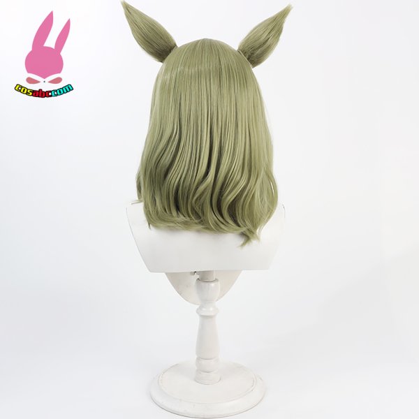 画像4: cosabc ウマ娘 プリティーダービー　エアメサイア　  風 コスプレウィッグ かつら コスチューム イベント 変装 仮装 パーティー ハロウィン (4)