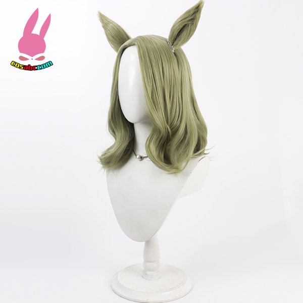 画像3: cosabc ウマ娘 プリティーダービー　エアメサイア　  風 コスプレウィッグ かつら コスチューム イベント 変装 仮装 パーティー ハロウィン (3)