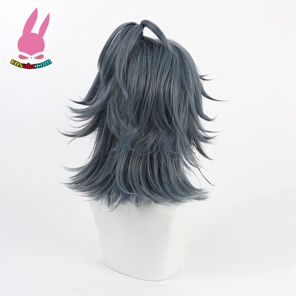 画像4: cosabc 刀剣乱舞ONLINE　大典太光世　おおでんたみつよ  風 コスプレウィッグ かつら コスチューム イベント 変装 仮装 パーティー ハロウィン (4)