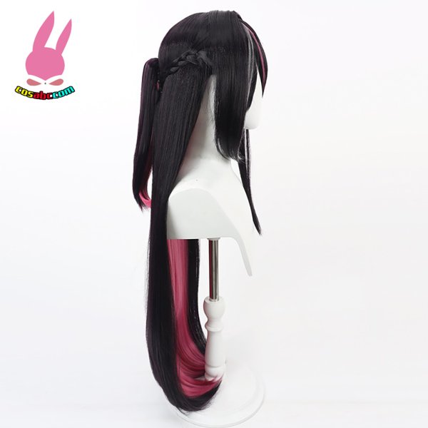 画像3: cosabc バーチャルYouTuber　ホロライブ　AZKi　あずき　  風 コスプレウィッグ かつら コスチューム イベント 変装 仮装 パーティー ハロウィン (3)