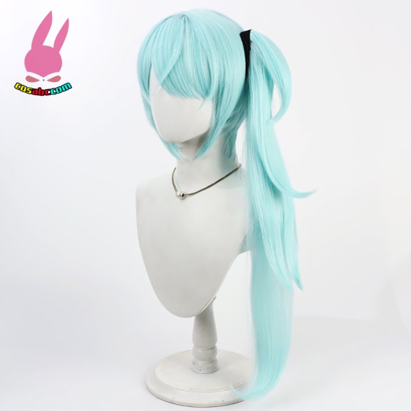 画像3: cosabc ブルーアーカイブ Blue Archive　槌永 ヒヨリ  風 コスプレウィッグ かつら コスチューム イベント 変装 仮装 パーティー ハロウィン (3)