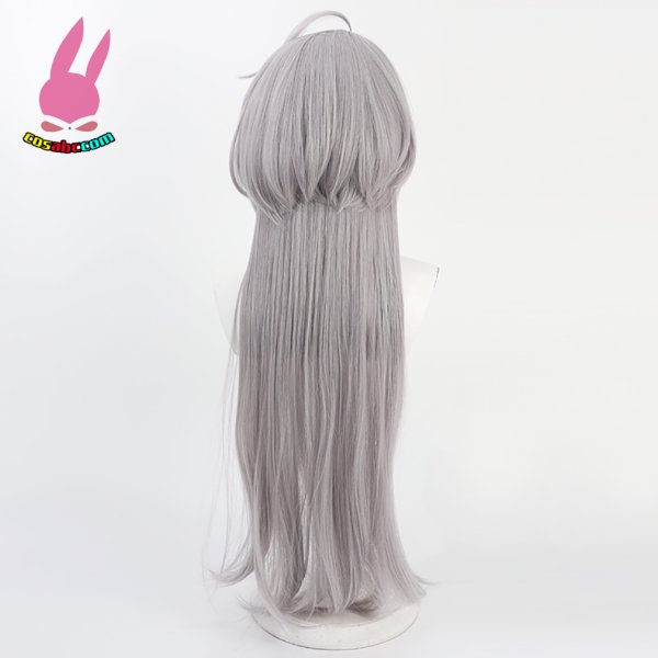 画像4: cosabc ブルーアーカイブ　箭吹 シュロ　花鳥風月部  風 コスプレウィッグ かつら コスチューム イベント 変装 仮装 パーティー ハロウィン (4)