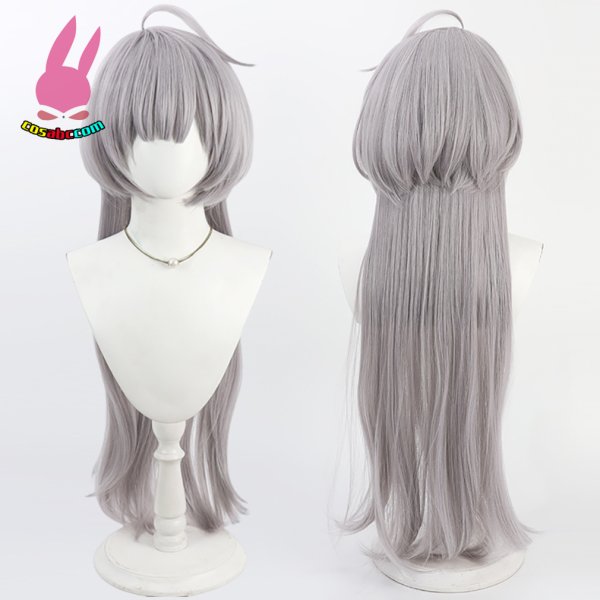 画像5: cosabc ブルーアーカイブ　箭吹 シュロ　花鳥風月部  風 コスプレウィッグ かつら コスチューム イベント 変装 仮装 パーティー ハロウィン (5)