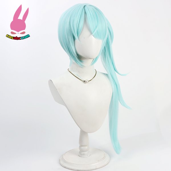 画像2: cosabc ブルーアーカイブ Blue Archive　槌永 ヒヨリ  風 コスプレウィッグ かつら コスチューム イベント 変装 仮装 パーティー ハロウィン (2)