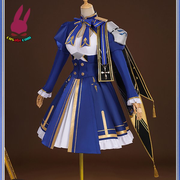 画像2: cosabc 崩壊スターレイル　セイバー　アルトリア·ペンドラゴン　フェイト　ステイナイト  風 コスプレ衣装 イベント 演出服 二次会 コスチューム パーティー ハロウィン (2)