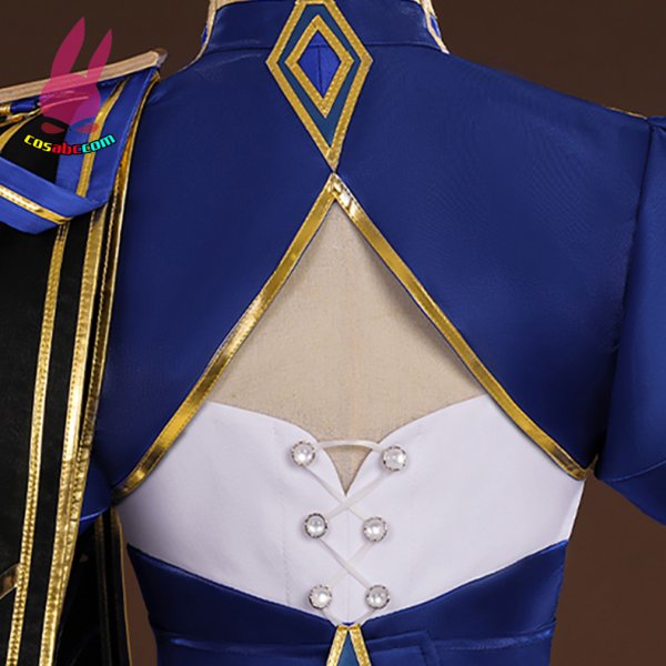 画像5: cosabc 崩壊スターレイル　セイバー　アルトリア·ペンドラゴン　フェイト　ステイナイト  風 コスプレ衣装 イベント 演出服 二次会 コスチューム パーティー ハロウィン (5)